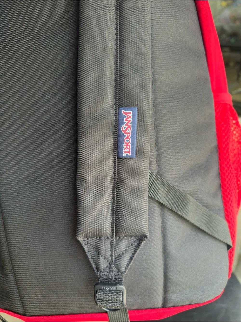 Jansport NWT Essential Backpack Red 24L